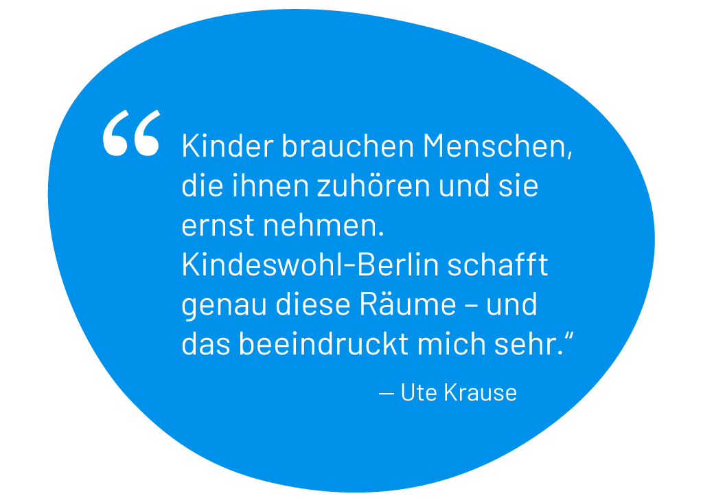 Kinder brauchen Menschen, die ihnen zuhören und sie ernst nehmen. Kindeswohl-Berlin schafft genau diese Räume – und das beeindruckt mich sehr.